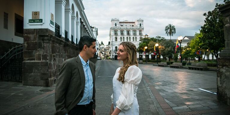 Olivia & Andrés Home Page Banner