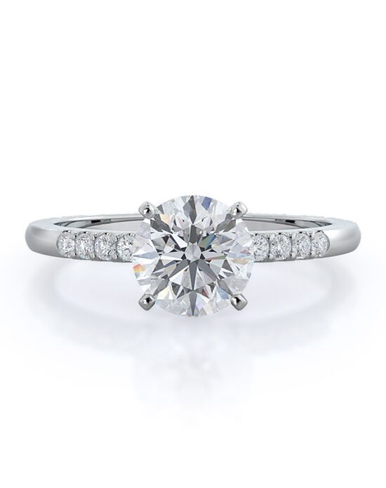 With Clarity Classic Princess, Asscher, Cushion, Emerald, Marquise, Pear, Radiant, Round, Oval Cut Engagement Ring - 1