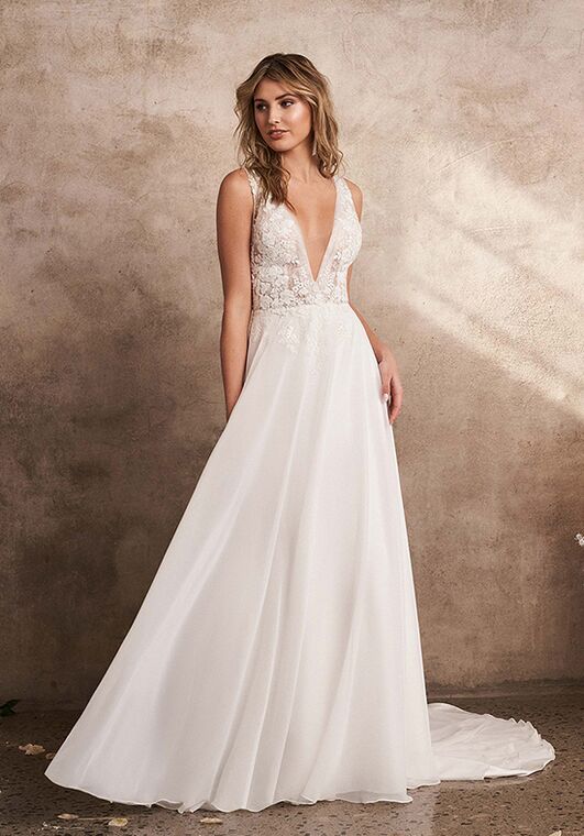 Lillian West 66205 A-Line Wedding Dress - 5