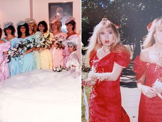 Terrible 80s Bridesmaid Dresses