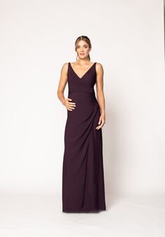 Bari Jay Bridesmaids 2161-M V-Neck Bridesmaid Dress