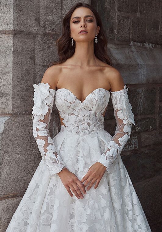 Calla Blanche 124126 Callista A-Line Wedding Dress - 3