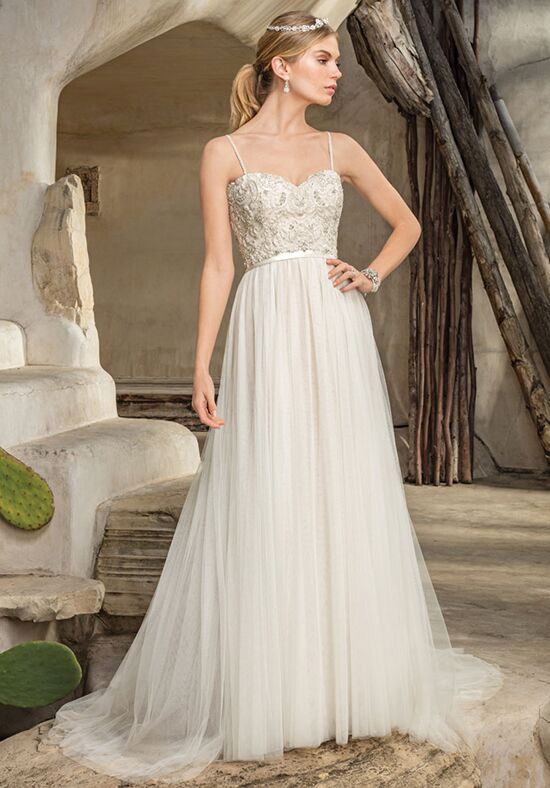 Casablanca Bridal Style 2296 Piper Sheath Wedding Dress - 1