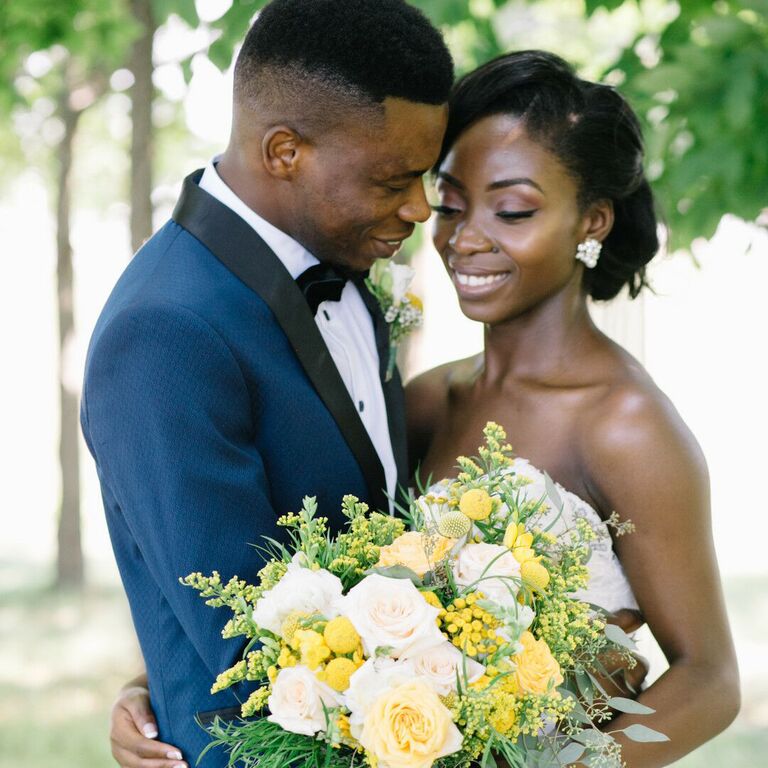men's wedding haircut controlled curls