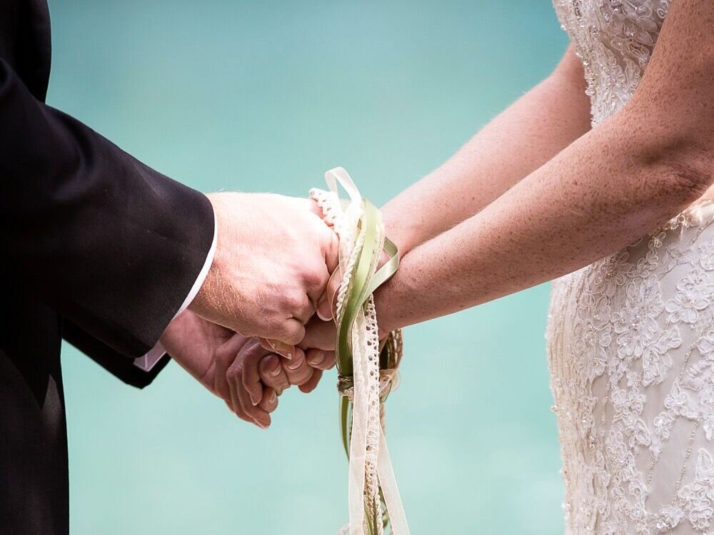 Blue Handfasting Cord