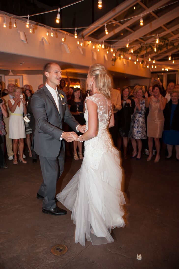 Liz and Matt danced to “Ain’t No Mountain High Enough” for their first dance.