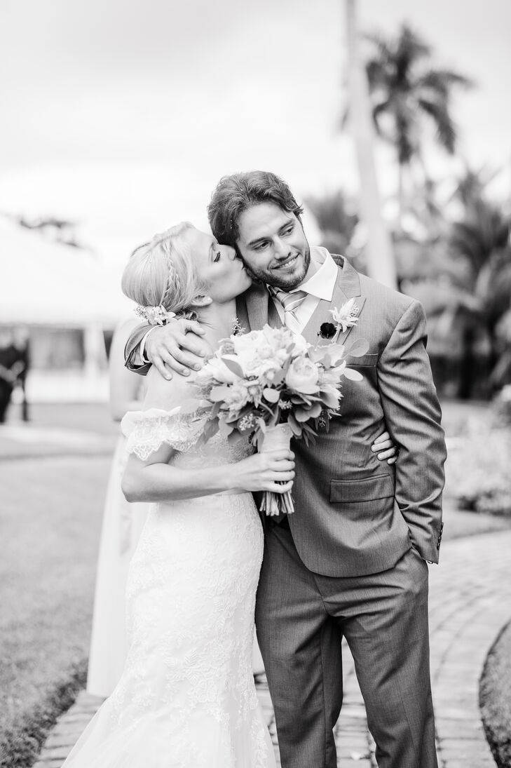 High school sweethearts Erica Quigley (26, advanced registered nurse practitioner at Halifax Health - Keech Pediatric Clinic) and Cole Streets (27, a 