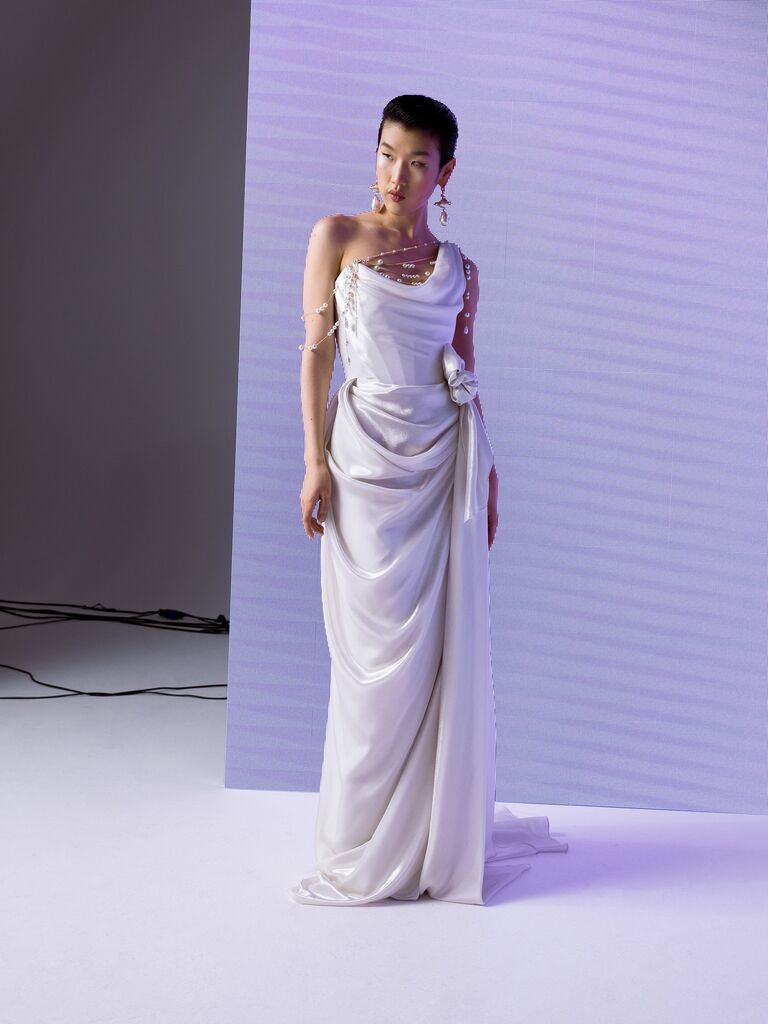 Moonlight avant-garde wedding dress by Vivienne Westwood. 