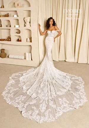 IVOIRE by KITTY CHEN NICOLE, V2310 Fit-and-Flare Wedding Dress