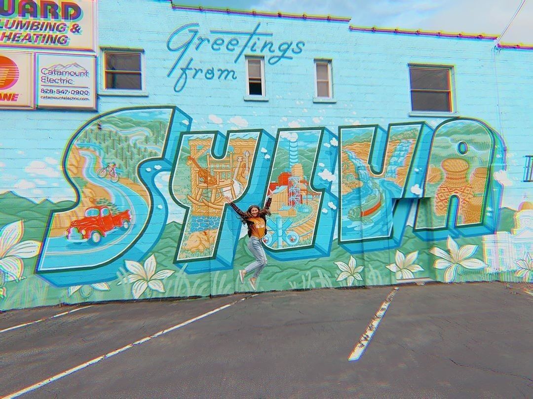 Picture of Downtown Sylva Mural