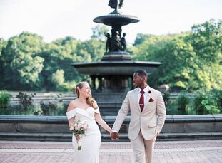 Karen and Didier originally planned to wed in Montauk, New York, however, the COVID-19 pandemic forced the couple to postpone those plans. With their 