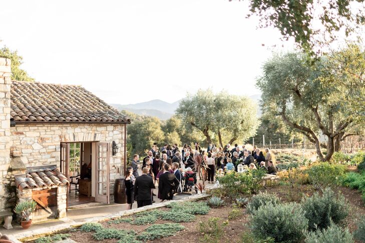 Cocktail Hour at Holman Ranch in Carmel Valley, California