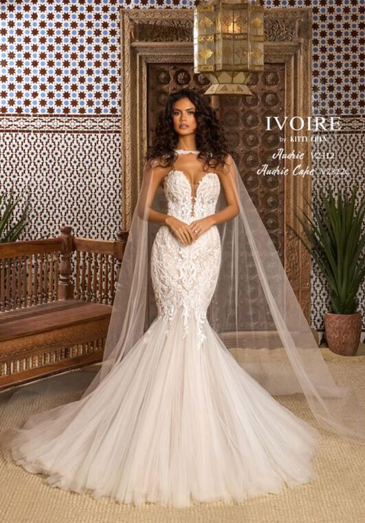 IVOIRE by KITTY CHEN AUDRIE, V2312 Mermaid Wedding Dress - 7