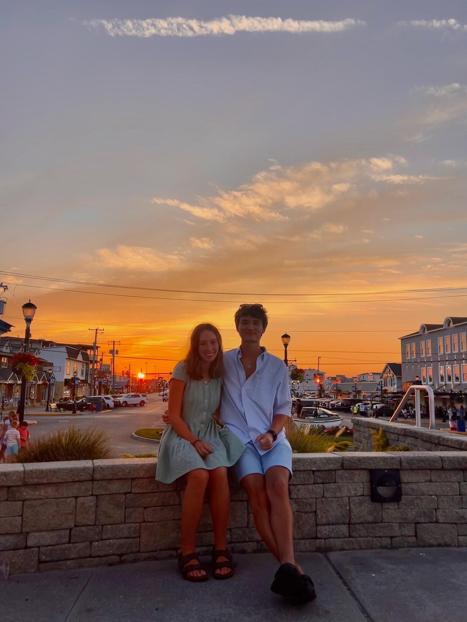 "I feel like that's just what we did that summer!" Mary said. We like the beach, sue us. 