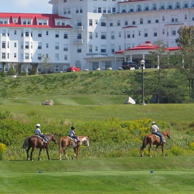 Picture of Horse riding at Bretton Woods Stables