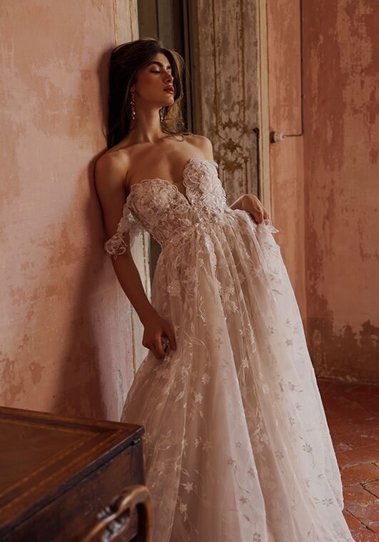 Endless Love collection by Ricca Sposa Santo 24-029(2) A-Line Wedding Dress - 3