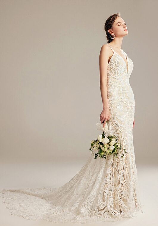 AW Bridal AW Rita Wedding Dress Mermaid Wedding Dress - 4