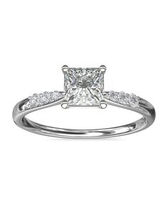 Blue Nile Princess Cut Engagement Ring