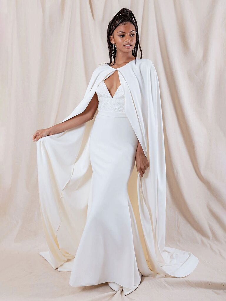 Cape Wedding Dresses ☀ Bridal Capes ...