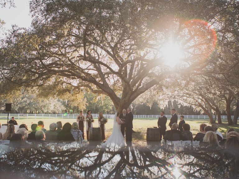Wedding venue in Dade City, Florida.