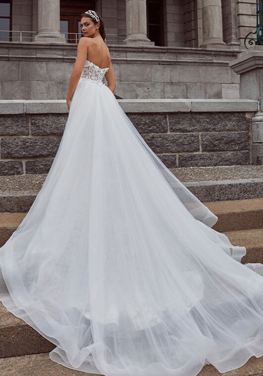 Calla Blanche 124121 Nailah Mermaid and Trumpet Wedding Dress - 3