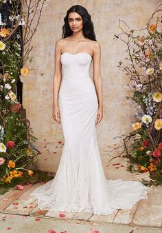 THEIA CANARY Fit-and-Flare Wedding Dress