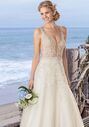 Beloved by Casablanca Bridal BL264 Pearl A-Line Wedding Dress - thumbnail - 4