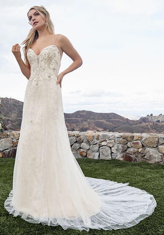 Casablanca Bridal 2435 Mabel Sheath Wedding Dress - 1