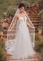 Beloved by Casablanca Bridal BL423 Vivi Fit-and-Flare Wedding Dress - thumbnail - 2