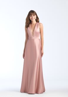 Allure Bridesmaids 1564 V-Neck Bridesmaid Dress