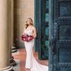 A Vibrant Fuchsia-and-Indigo Color Palette Wowed at This Wedding at The Line Hotel in Washington, DC