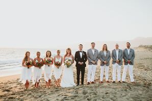 Bohemian Beach Wedding