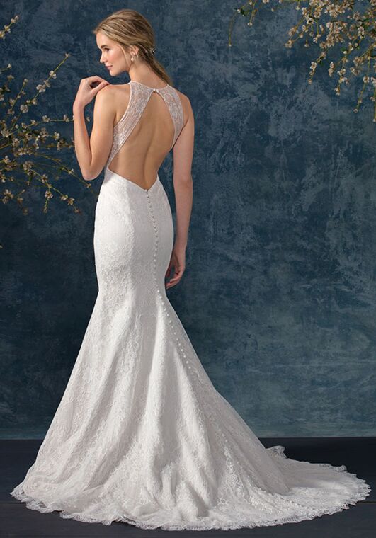 Beloved by Casablanca Bridal BL246 Cerulean Mermaid Wedding Dress - 3