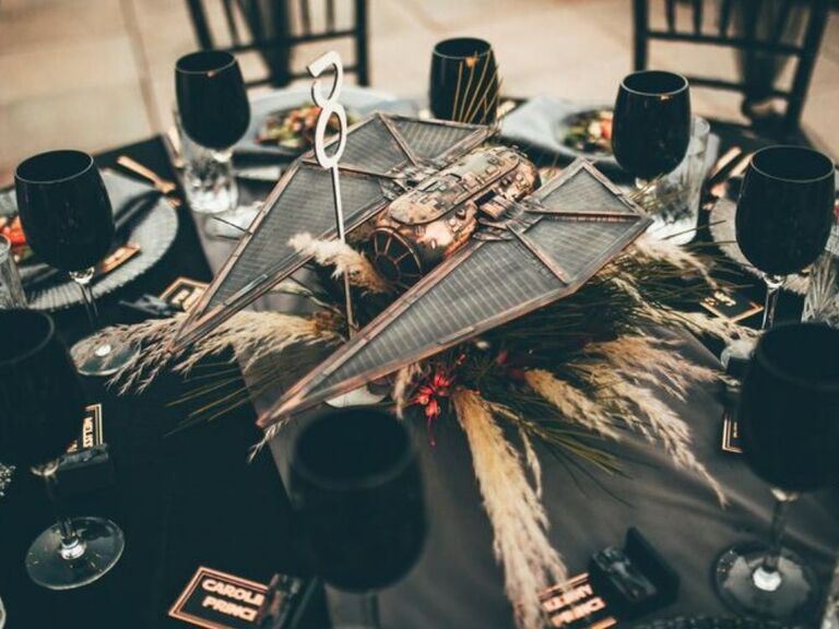 Centerpiece inspired by Star Wars