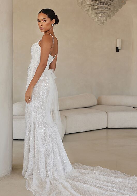Martina Liana Luxe LE1389 A-Line Wedding Dress - 3