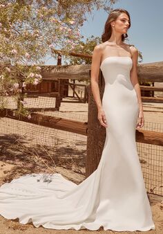 La Perle LP2614 Sheba Sheath Wedding Dress