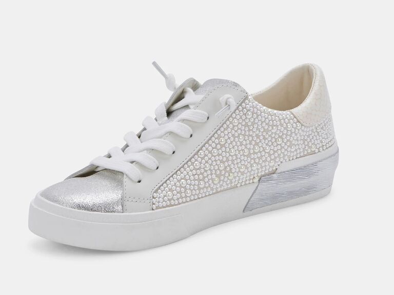 Dolce Vita pearl sneaker for the bride