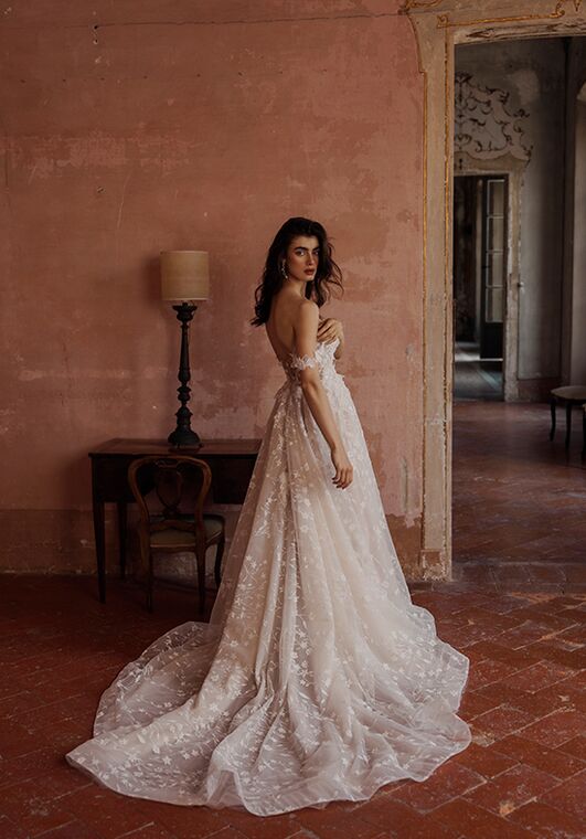 Endless Love collection by Ricca Sposa Santo 24-029(2) A-Line Wedding Dress - 4