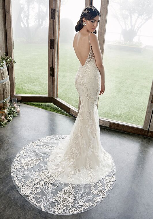 Casablanca Bridal 2424 Brooklyn Mermaid Wedding Dress - 6