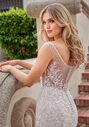 Jasmine Couture Jewel Fit-and-Flare Wedding Dress - thumbnail - 4
