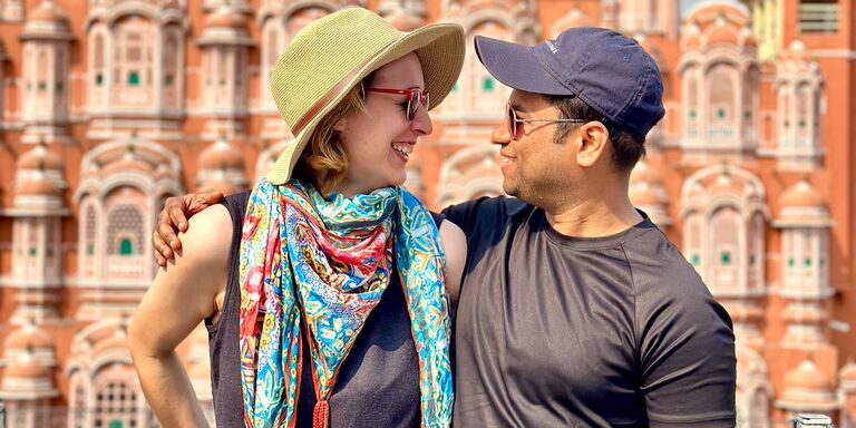 Sumit & Caroline Home Page Banner