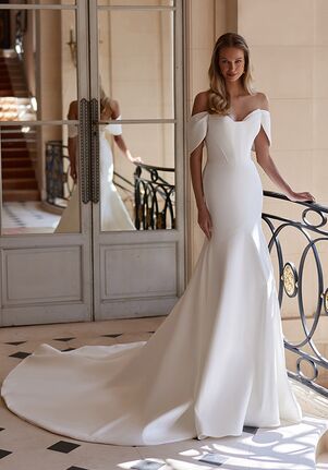 Moonlight Collection J6957 Mermaid and Trumpet Wedding Dress