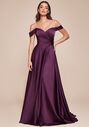 Ladivine 7493 Off the Shoulder Bridesmaid Dress - thumbnail - 3