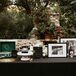 Gift Table With Retro, Vinyl Guest Book, Vintage Phone for Recorded Messages and Photos