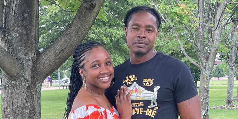 Tarneshia & Thomas Home Page Banner