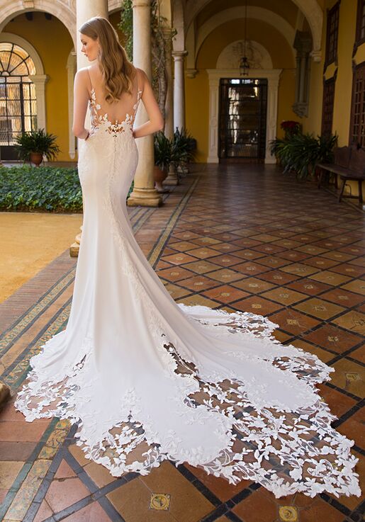 Blue by Enzoani Princess Sheath Wedding Dress - 2
