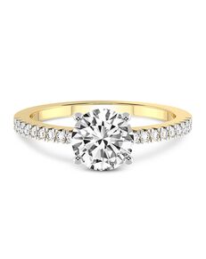 Friendly Diamonds Elegant Princess, Asscher, Cushion, Emerald, Heart, Marquise, Pear, Radiant, Round, Oval Cut Engagement Ring