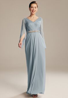 AW Bridal AW Sabrina Dress Blue Mother Of The Bride Dress