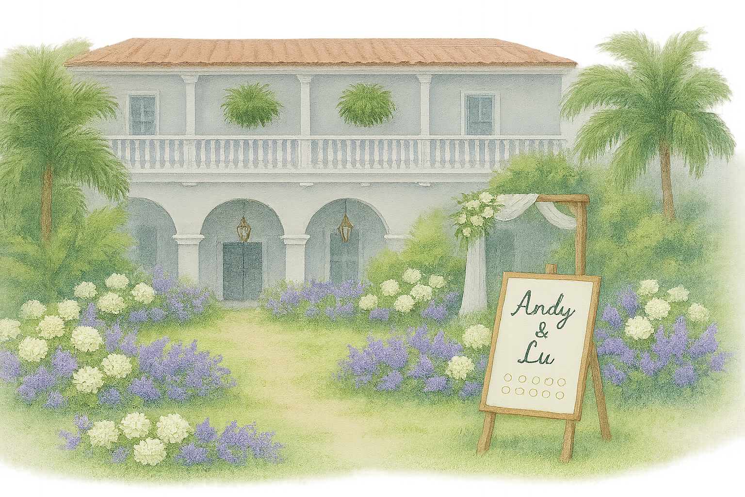 Lu & Andy Home Page Banner