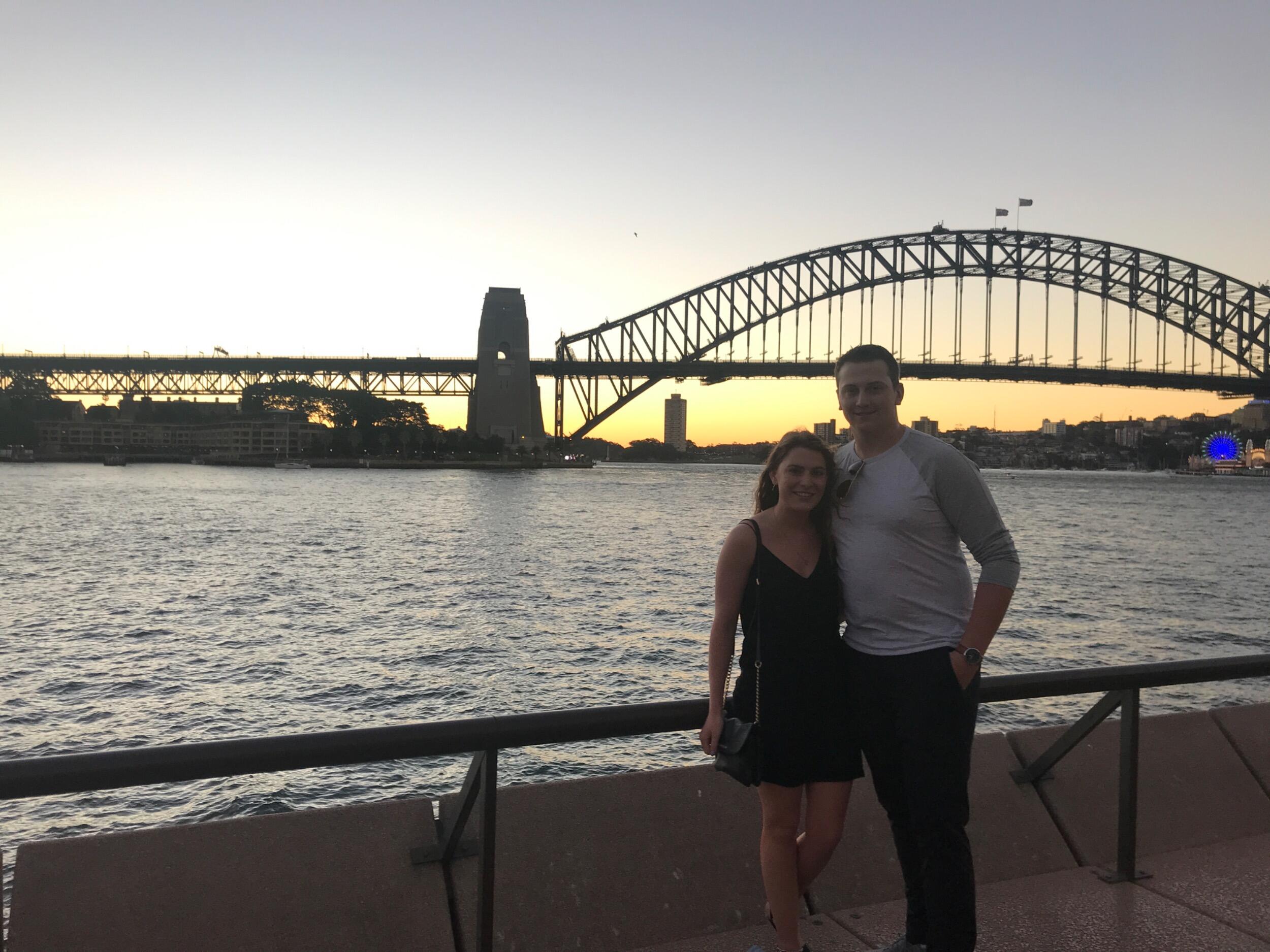 Travelled Australia and New Zealand together.
